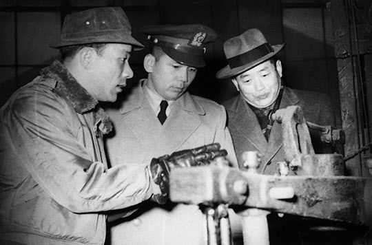 상공담당 최고위원 시절의 박태준.