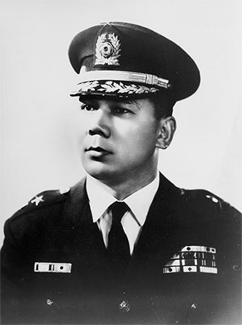 최고위원 시절의 박태준 준장. 1963년 12월에 소장으로 예편한다.
