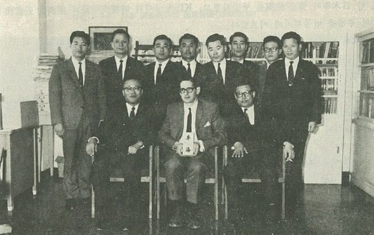IBRD 조사단과 함께.