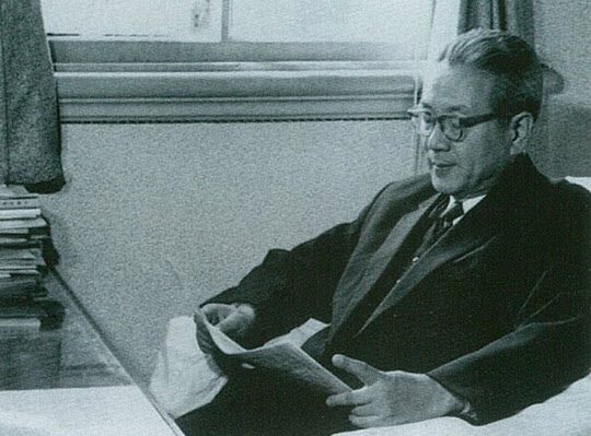 1961년 반도호텔 집무실에서 장면 총리.