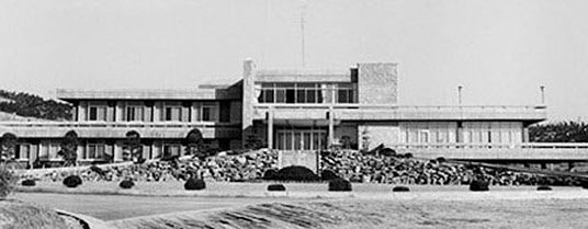 1969년 7월 외형을 갖춘 영일대 모습.