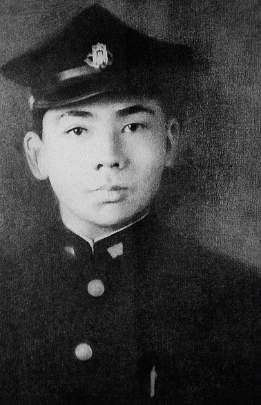 와세다대학 입학 무렵의 박태준